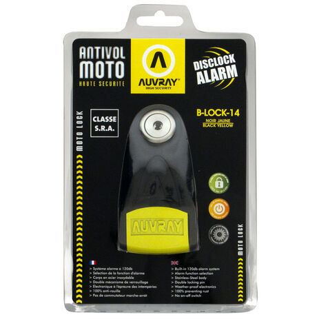 _Antirrobo Auvray Disco Alarma B-Lock 14 SRA | BLA14BYCAUV | Greenland MX_
