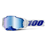 _Masque 100% Armega M2 Écran Miroir Bleu | 50005-00031-P | Greenland MX_