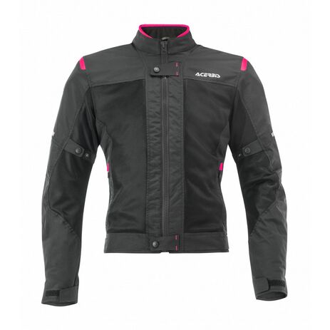 _Chaqueta Mujer Acerbis CE Ramsey My Vented 2.0 Negro/Rosa | 0023745.723 | Greenland MX_