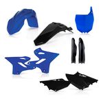 _Full Kit Plásticos Acerbis Yamaha YZ 125/250 15-21 Negro/Azul | 0017875.316-P | Greenland MX_