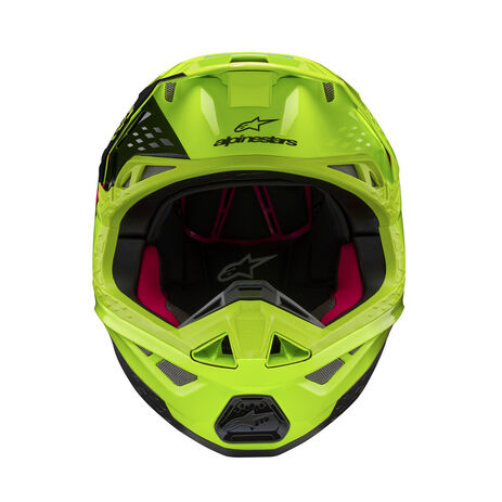 _Alpinestars Supertech M10 Unite Helmet Fluo Yellow | 8301623-5138-P | Greenland MX_