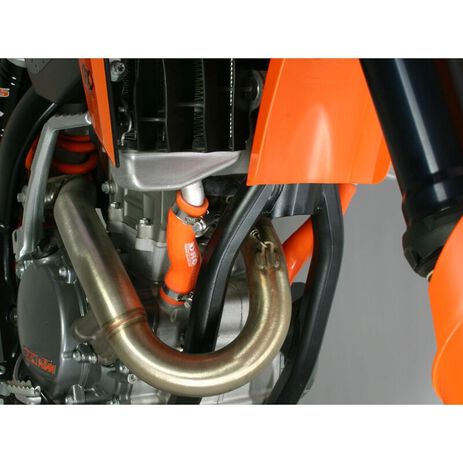 _DRC KTM SX 250 2019 Husqvarna TC 250 2019 Radiator Hose Orange | D47-01-910 | Greenland MX_