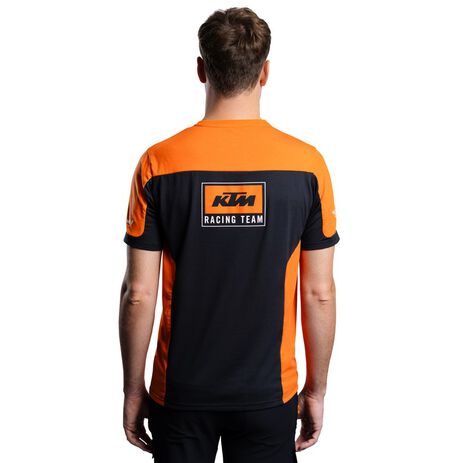 _Camiseta KTM Team Negro/Naranja | 3PW240004101-P | Greenland MX_