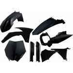 _Full Kit Plásticos Acerbis KTM SX 125/150/250 2012 SX-F 250/450/505 11-12 Negro | 0015702.090-P | Greenland MX_