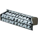 _Renthal Fat Bar Team Issue Square Handlebar Pad Black | P275-P | Greenland MX_