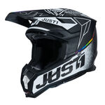 _Casco Just1 J-22 Speed Side Carbon Blanco Mate | 606001028100402-P | Greenland MX_