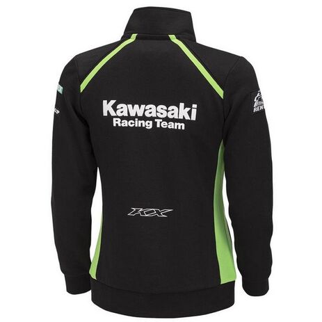 _Kawasaki MXGP 2024 Women Zip Sweatshirt | 166MXF2410-P | Greenland MX_