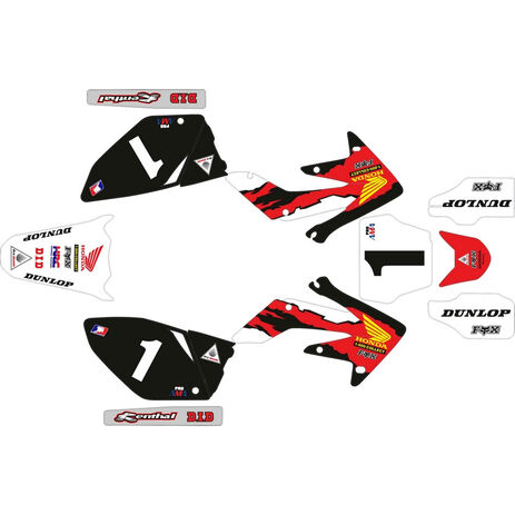 _Full Sticker Kit Honda CRF 250 R 04-05 McGrath Edition | SK-HCRF250405MG-P | Greenland MX_
