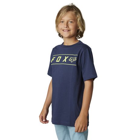 _Camiseta Infantil Fox Pinnacle Azul | 29174-387 | Greenland MX_