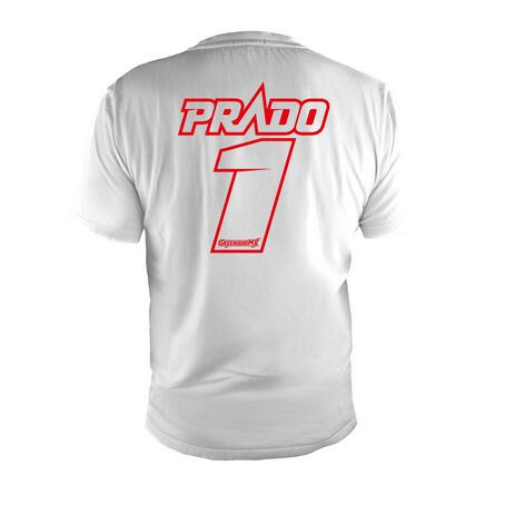 _Jorge Prado 61 #1 World Champion Official Merchandising T-Shirt | JP61-71WT-P | Greenland MX_