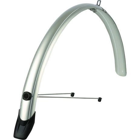 _Polisport Towny 26 "/ 51mm Mudguards (Front + Rear) Silver | 8628100002-P | Greenland MX_