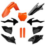 _Full Kit Plásticos Polisport KTM SX-F 250/350/450 16-18 Naranja/Negro | 91457-P | Greenland MX_