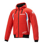 _Alpinestars Honda Chrome V2 Sport Zip Hoodie Red/Blue | 4200821-3017 | Greenland MX_