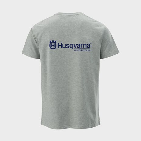 _Camiseta Husqvarna Heritage Gris | 3HS230052501-P | Greenland MX_