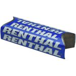 _Renthal Fat Bar Team Issue Square Handlebar Pad Blue | P281-P | Greenland MX_
