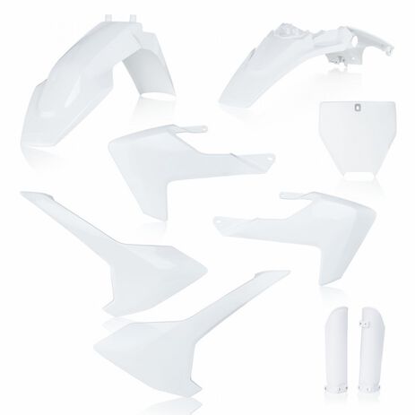 _Full Kit Plásticos Acerbis Husqvarna TC 65 17-23 Blanco | 0023538.030-P | Greenland MX_