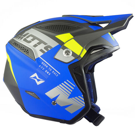 _Mots Go2 Trial Helmet Blue | MT6218LA-P | Greenland MX_