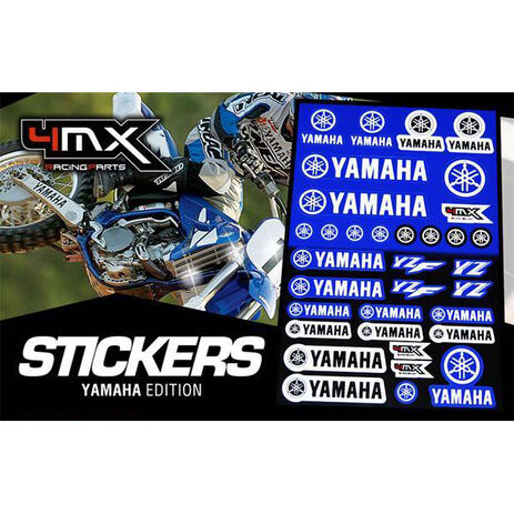 _Adhesivos Variados 4MX Yamaha | 01KITA606Y | Greenland MX_