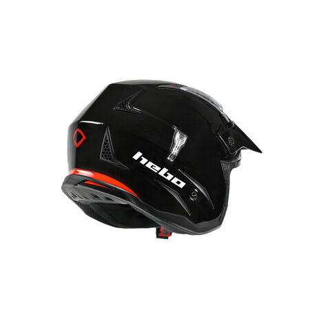 _Hebo Zone 4 Monocolor Helmet Black | HC1030NL-P | Greenland MX_