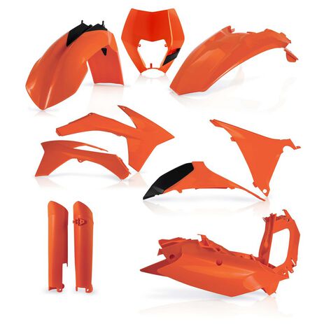 _Full Kit Plásticos Acerbis KTM EXC/EXC-F 12-13 Naranja | 0016234.010-P | Greenland MX_