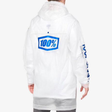 _100% Torrent Mechanic's Rain Jacket Clear | 3901301011-P | Greenland MX_