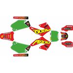 _Kit Adhesivos Completo Honda CR 125/250 R 00-01 Carmichael Edition Rojo/Verde | SK-CR1225001VE-P | Greenland MX_
