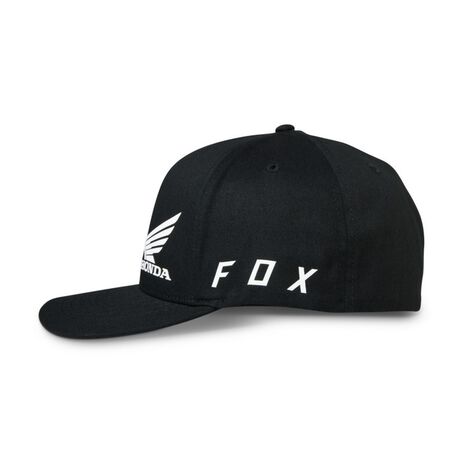 _Gorra Fox X Honda Flexfit Negro | 30635-001-P | Greenland MX_