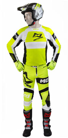 _Maillot Mots Step 7 Jaune Fluo | MT2117LY-P | Greenland MX_