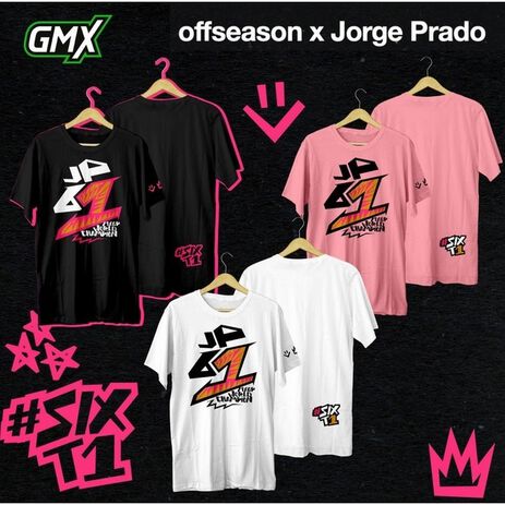 _T-shirt Officiel World Champion MXGP Jorge Prado | JPG1-WC23CBK-P | Greenland MX_