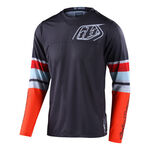 _Maillot Troy Lee Designs GP Air Warped Carbone | 304327022-P | Greenland MX_