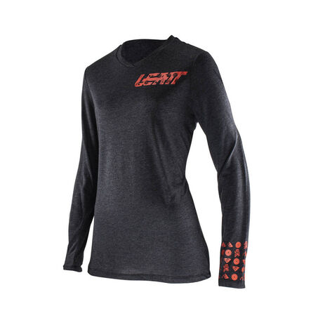 _Leatt MTB Gravity 2.0 Women's Jersey Black | LB5022080651-P | Greenland MX_