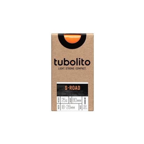 _Chambre a Air Tubolito S-Tubo Road (700C X 18-28 mm) Presta 80 mm | TUB33000042 | Greenland MX_