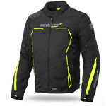 _Seventy Degrees SD-JR65 Winter Jacket Black/Fluo Yellow | SD21065030-P | Greenland MX_