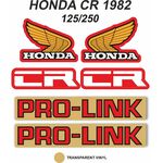 _OEM Sticker Kit Honda CR 125/250 R 1982 | VK-HONDCR1250R82 | Greenland MX_