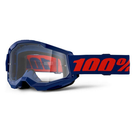 _100% Strata 2 M2 Clear Lens Goggles  | 50027-00021-P | Greenland MX_
