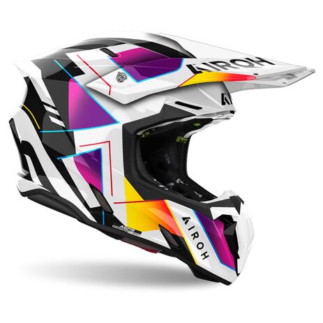 _Airoh Twist 3 Rainbow Gloss  Helmet | TW3R38-P | Greenland MX_