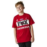 _Camiseta Infantil Fox Honda Rojo | 29175-122 | Greenland MX_