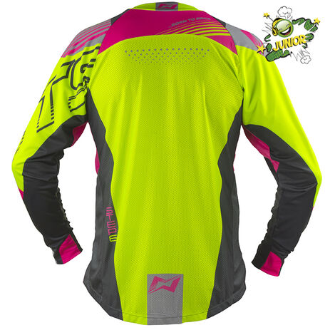 _Mots Step 6 Youth Jersey Fluo Yellow | MT2610Y-P | Greenland MX_