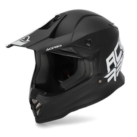 _Acerbis Steel Junior Helmet Black | 0023425.090 | Greenland MX_