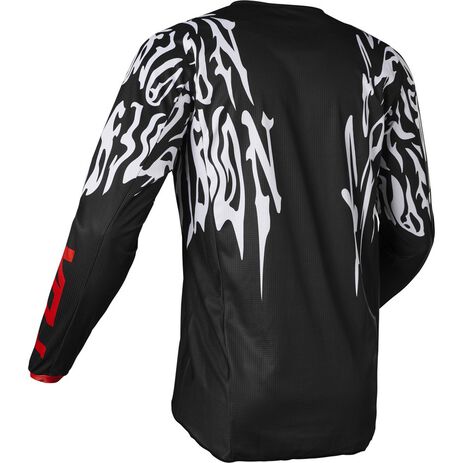 _Maillot Fox 180 Peril Noir/Rouge | 28150-017 | Greenland MX_