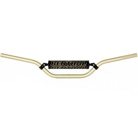_Guidon Renthal 7/8 22 mm LE Hard Anodized Champagne | 809-01-HA-01-364 | Greenland MX_