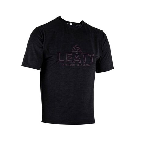 _Camiseta Técnica Manga Corta Leatt MTB Trail 1.0 Negro | LB5023038650-P | Greenland MX_