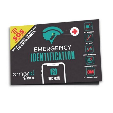 _Dispositif d'Identification pour Casques avec NFC/Contactless Emerid | EM2020PET02 | Greenland MX_