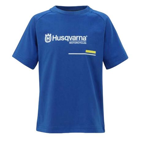 _Camiseta Infantil Husqvarna Accelerate Azul | 3HS240034500 | Greenland MX_