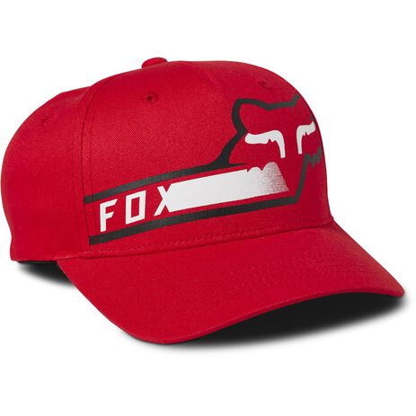 _Gorra Infantil Fox Vizen Flexfit Rojo | 29982-122 | Greenland MX_