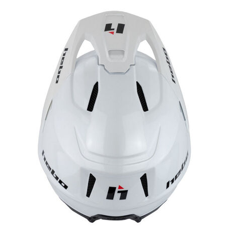 _Hebo Zone Pro Mono Helmet White | HC1031BBL-P | Greenland MX_