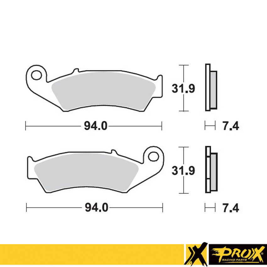 PROX OFFROAD BRAKE PADS FRONT 37.105302 