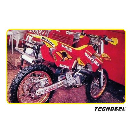 _Funda de Asiento Tecnosel Replica Team Suzuki 1998 RM 125/250 96-98 | 13V02 | Greenland MX_