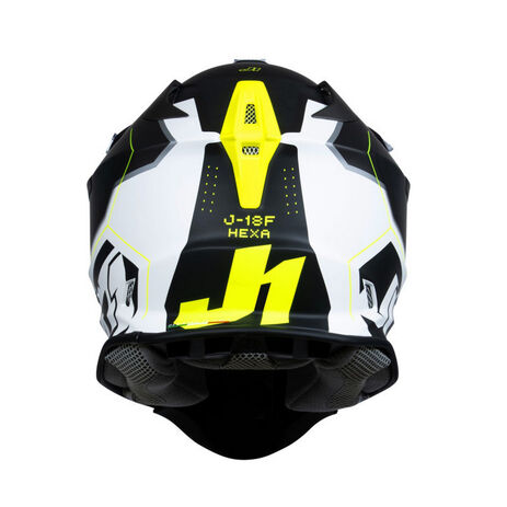 _Just1 J-18 Hexa Helmet Black/Gray | 606003023100702-P | Greenland MX_