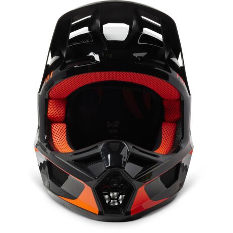_Fox V2 Vizen Helmet Orange Fluo | 29650-824 | Greenland MX_